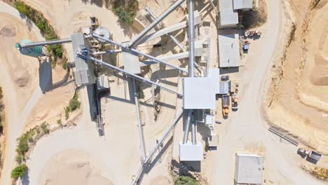 Limestone-Plant-Industrial-Equipment-Bird's-Eye-View