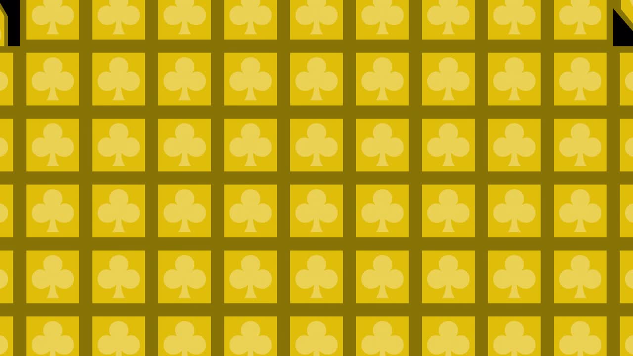 Gold Clubs Pattern