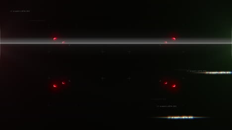 luces rojas misteriosas iluminan el fondo oscuro