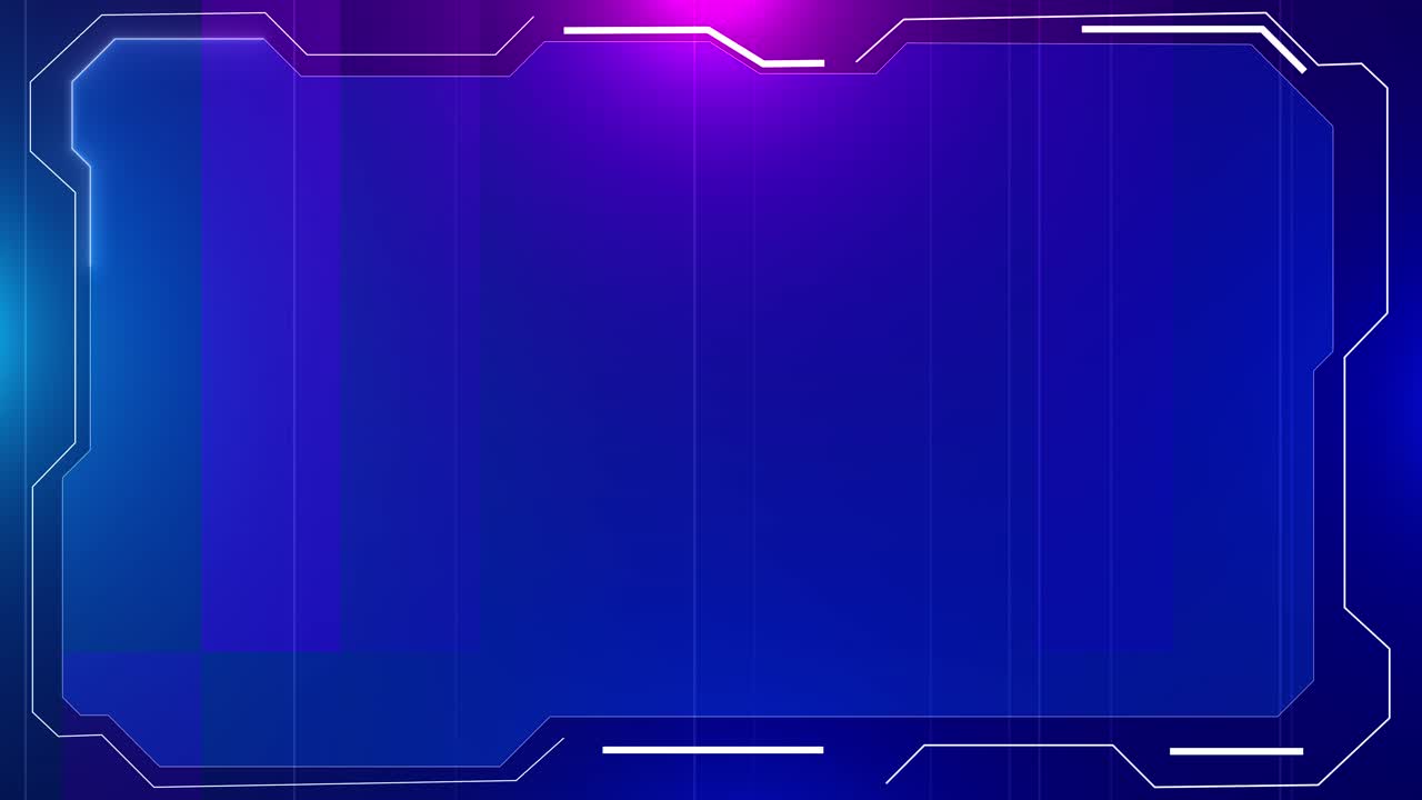 Border frame animated background holographic screen frame hud ui future futuristic screen system