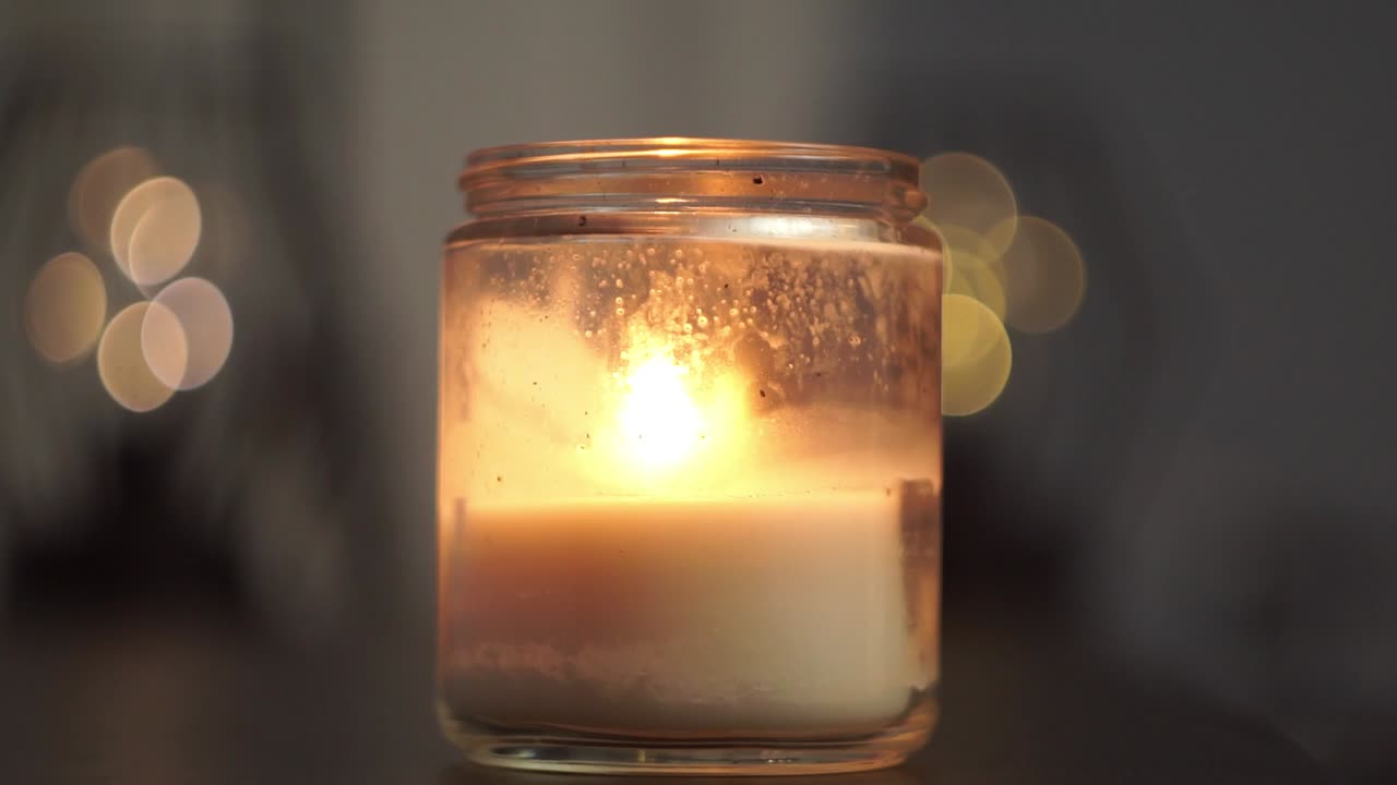 Lighting Candle, Candle Flame Lit, Blowing out Candle Flame, Candle Smoke