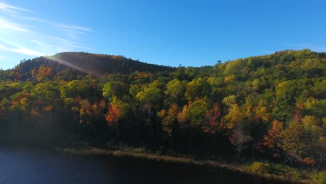 lake of the clouds aerial