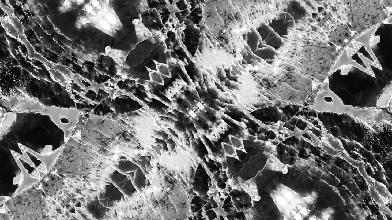 abstracto patrón de mármol agrietado blanco y negro