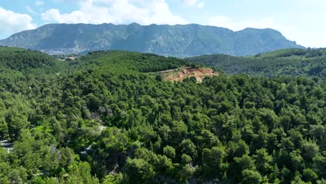 Minería-De-Cantera-Ilegal-Escondida-Detrás-De-La-Línea-De-árboles