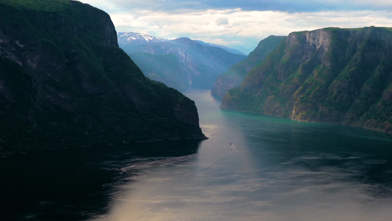 Wunderschöne Sognefjord Natur Norwegen