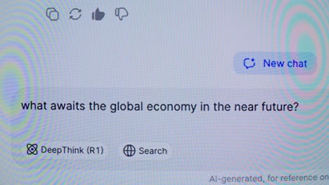 deepthink (r1) on global economy