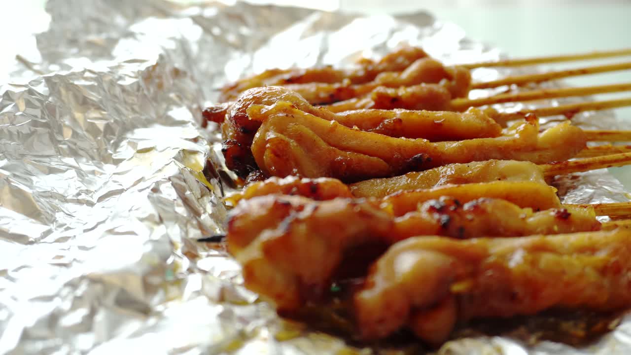 인도네시아의 유명한 음식, 치킨 사타이