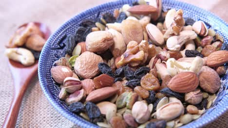 frutos secos y frutos mezclados