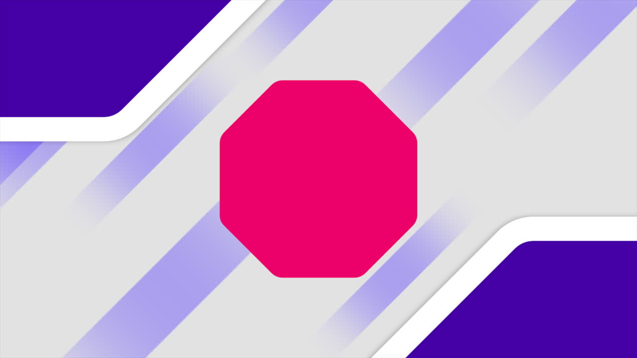 patrón hexagonal rojo con líneas azules