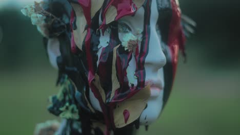 painted face