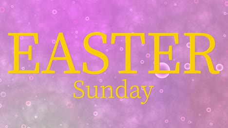 easter sunday event text animation motion graphics