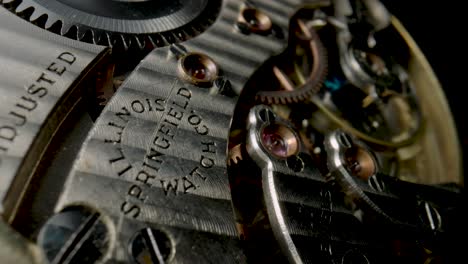 intricate mechanical watch movement close-up