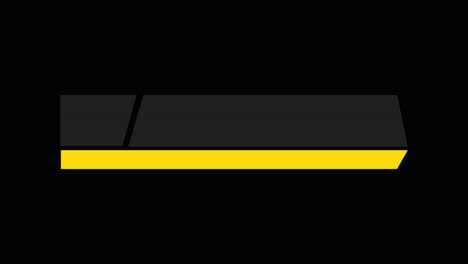 Black and Yellow Graphic Design Element