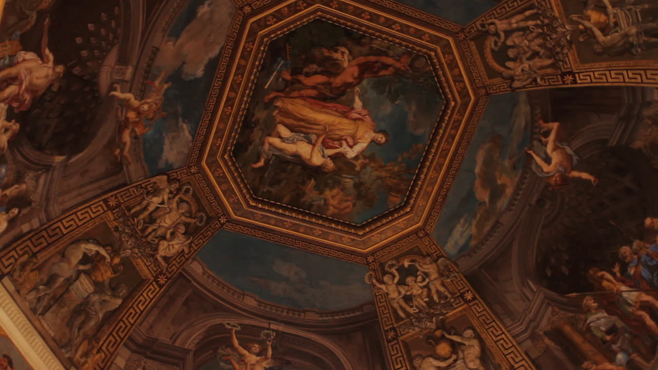 Stunning Baroque Ceiling Paintings in the Vatican