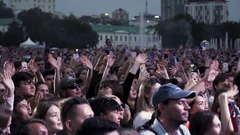 multitud en un concierto