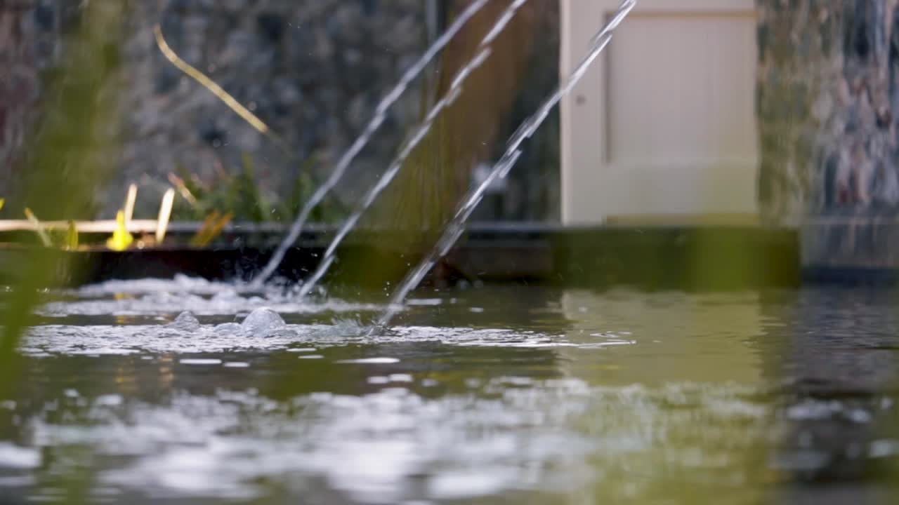 폐쇄된 화려한 정원-4의 물 기능