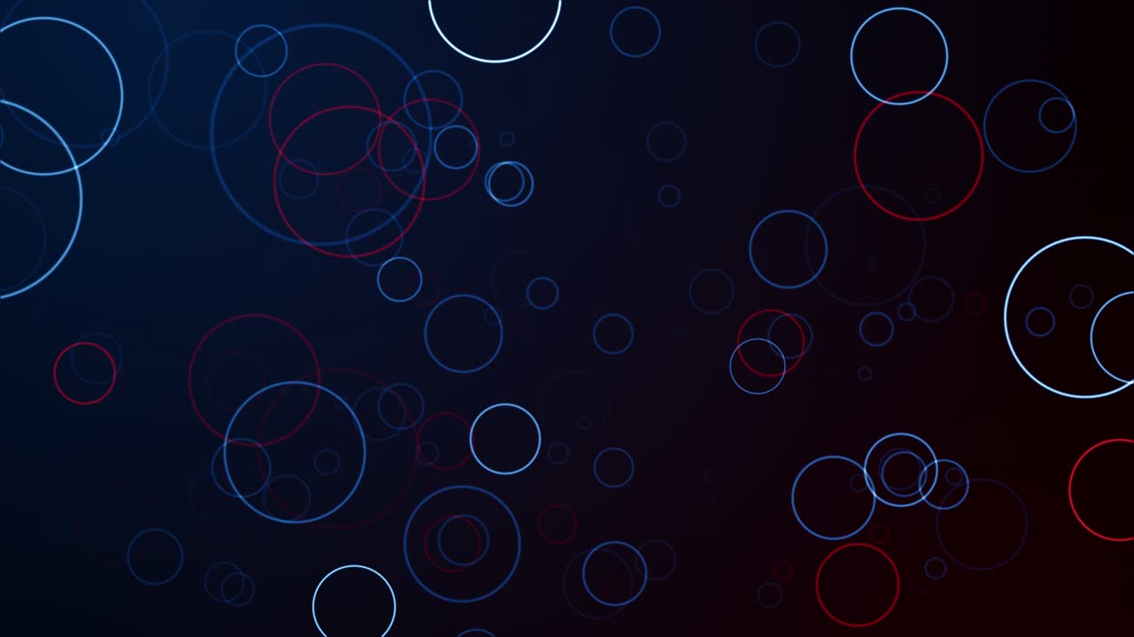 partículas azul rojo evento juego tráiler títulos escenario de concierto cinematográfico bucle de fondo