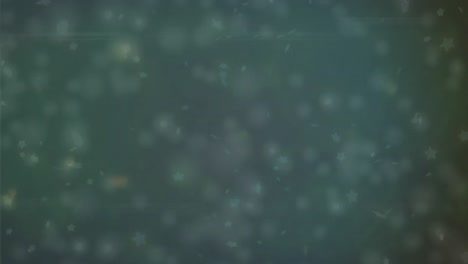 animación de nieve cayendo sobre un fondo oscuro