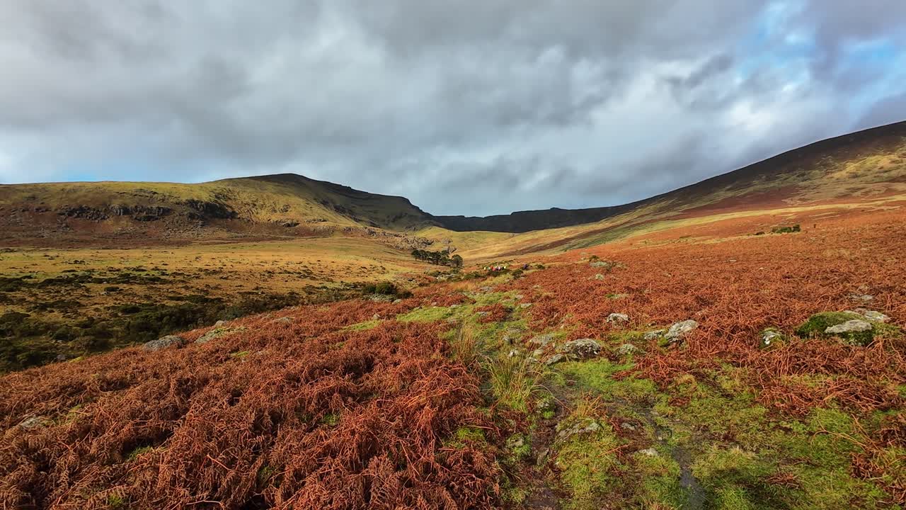 Ireland winter mountain landscape Comeragh Mountains Waterford Ireland epic Locations and nature in winter