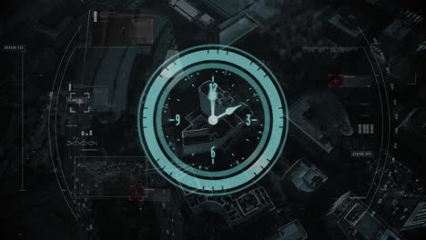clock moving and data processing