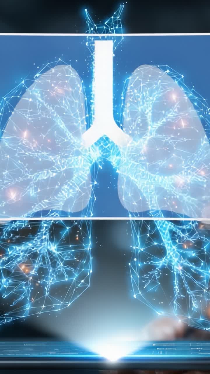 Revolutionary Visualizations of Lungs: A Stunning Journey Through Advanced Digital Representations Showcasing the Intricate Network of the Human Respiratory System