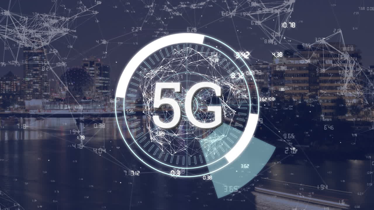 5g visualizzati in un cerchio