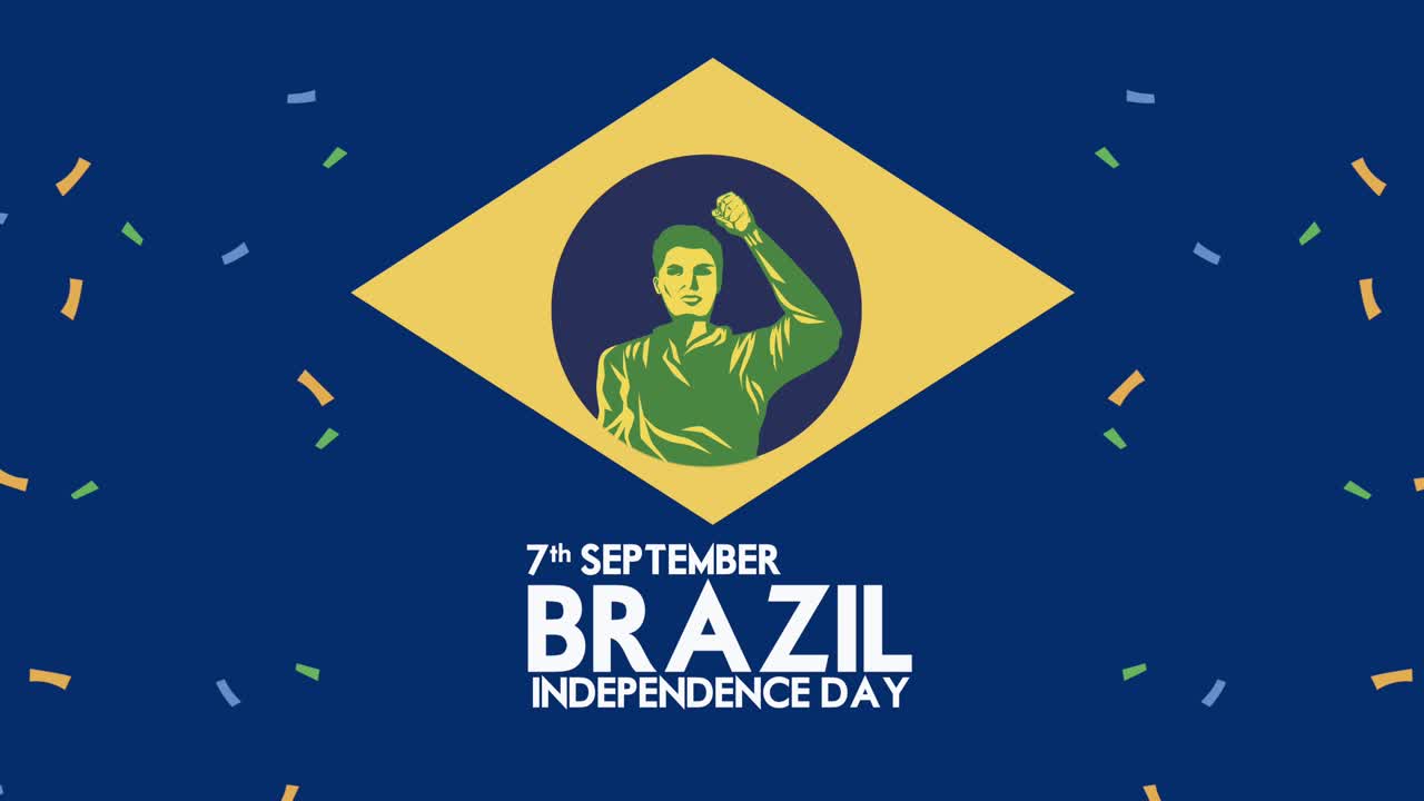 브라질 독립기념일 문자, 시위대