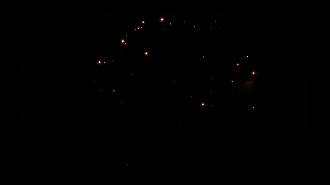 Colorful fireworks explosion light in the night sky green screen animation new years eve fireworks