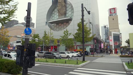 namba hips building in osaka, japan