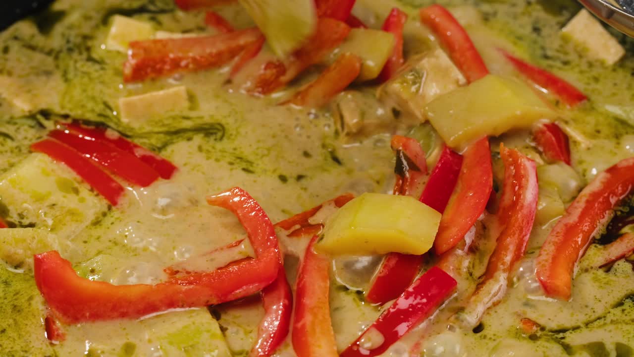 태국 녹색 커리