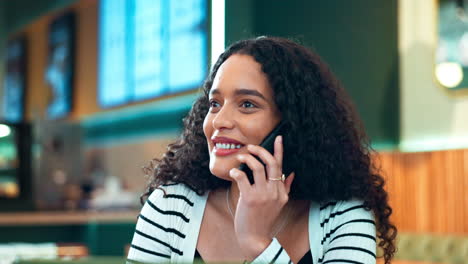 woman thinking, phone call