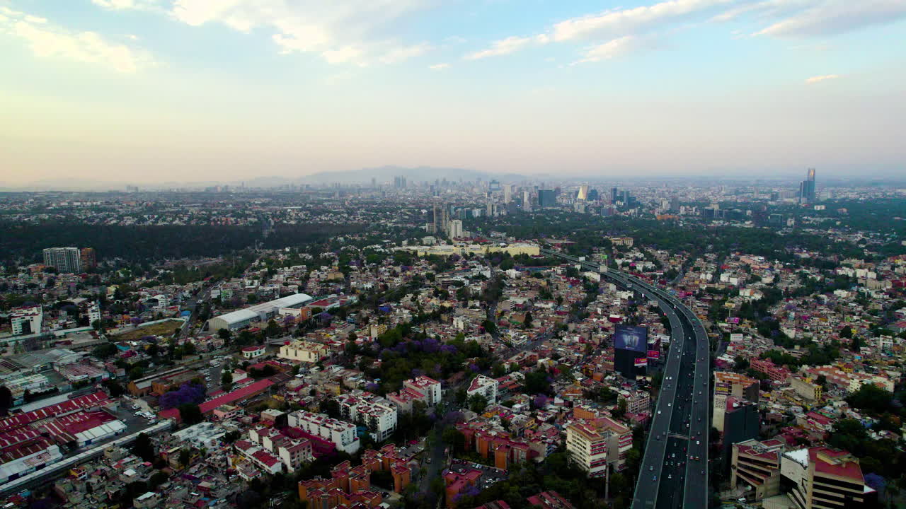 Güney Meksika Şehri'nde drone çekimi
