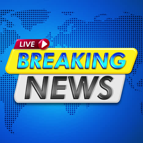 Breaking News Headline Graphic