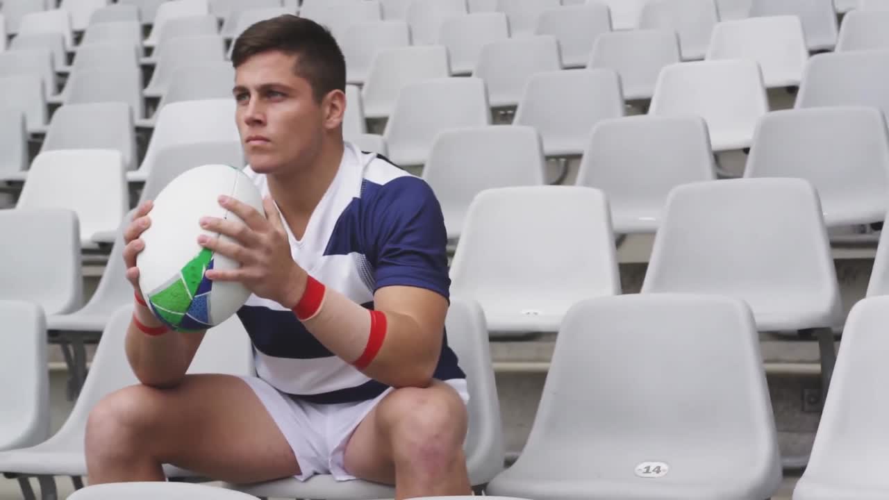 럭비 선수를 통한 연결 네트워크의 애니메이션