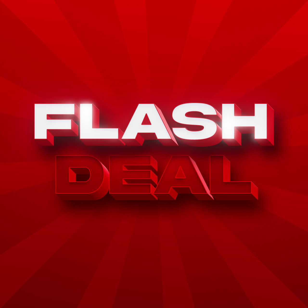 Flash Deal Promotion Graphic Design