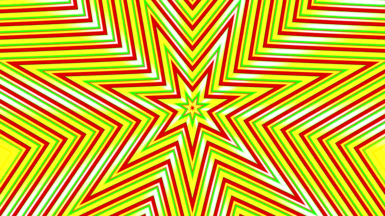 estrellas zoom movimiento de bucle de fondo