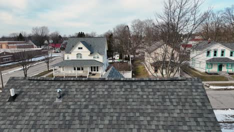 forward moving over ludington and a repaired roof