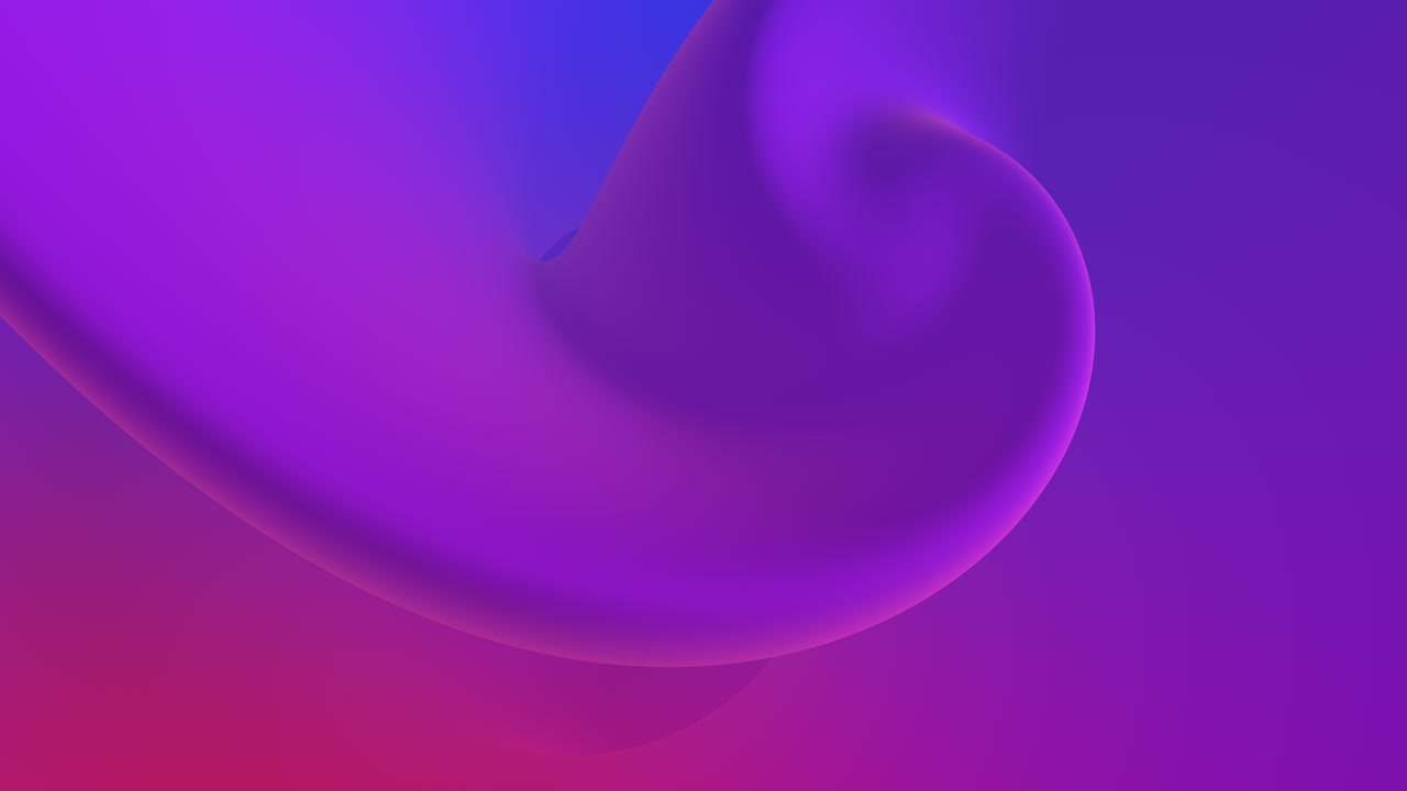 fondo púrpura y rojo con forma azul central