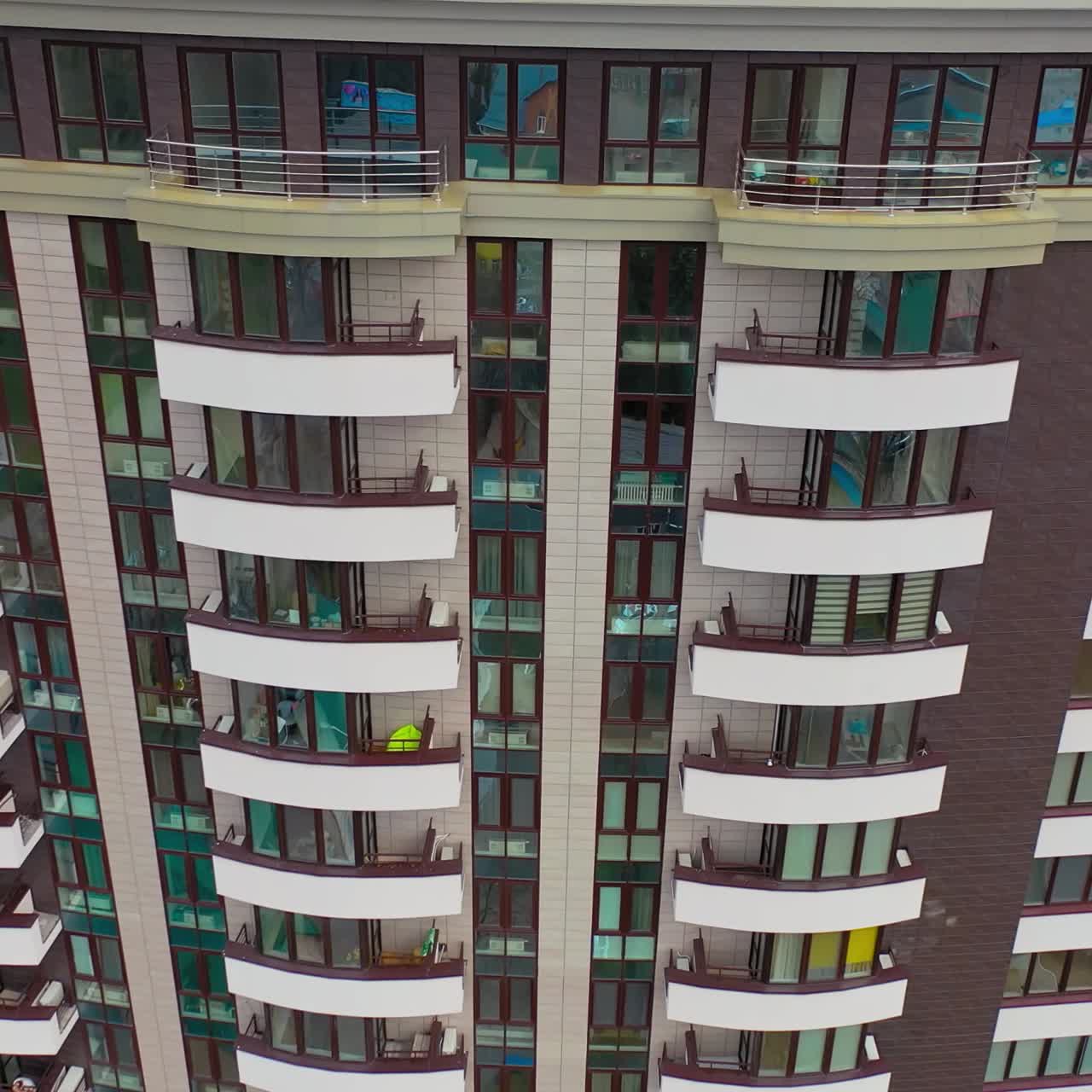 Futuristic architecture cityscape view