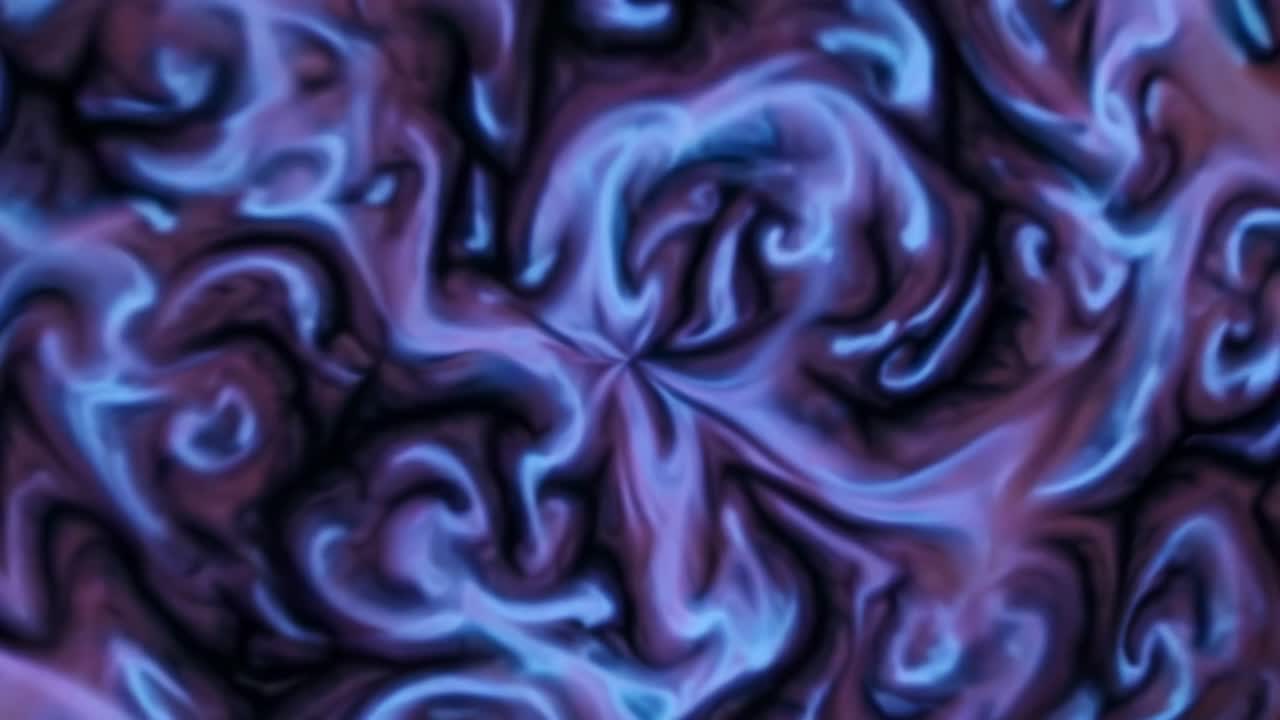 Smooth curves and swirls of purple and blue hues intertwine, creating a mesmerizing abstract background with a touch of mystery and elegance