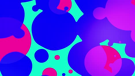 animation of bubbles rising to the surface. motion graphics.