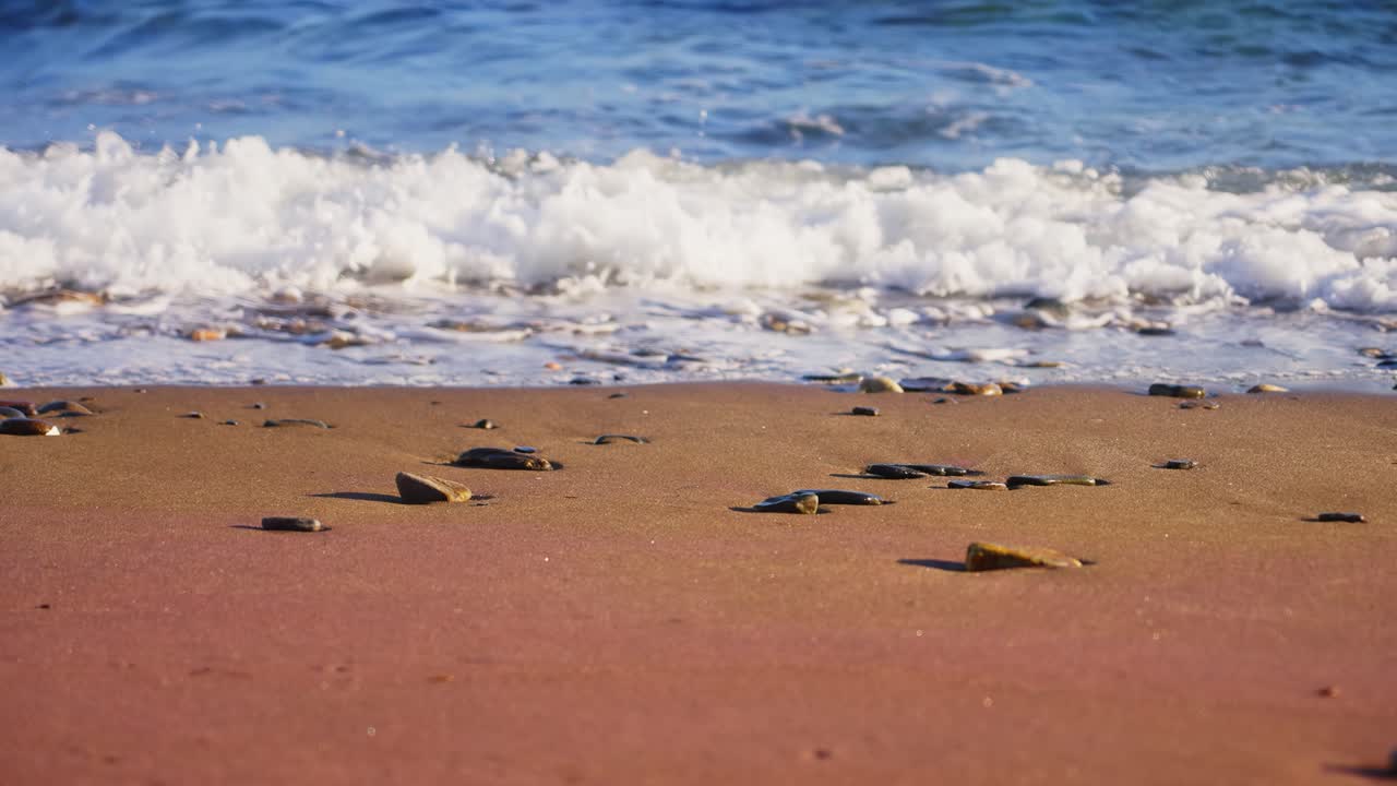 슬로우 모션-1의 빈 해변