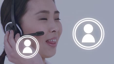 네트워크 연결의 아이콘
