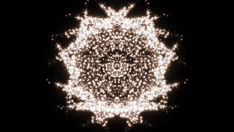 Christmas-Glowing-glittering-particle-sparkle-animation-on-black-background