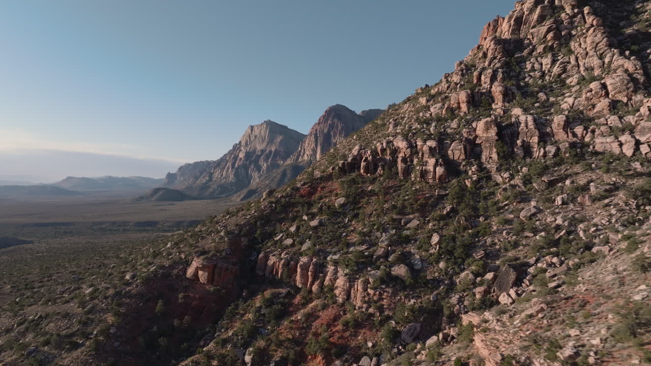 사막 산맥 풍경