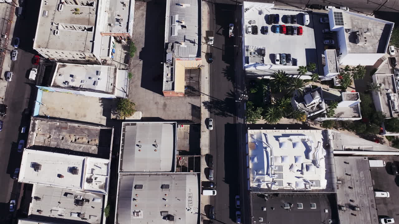 Aerial View of Urban Industrial Landscape