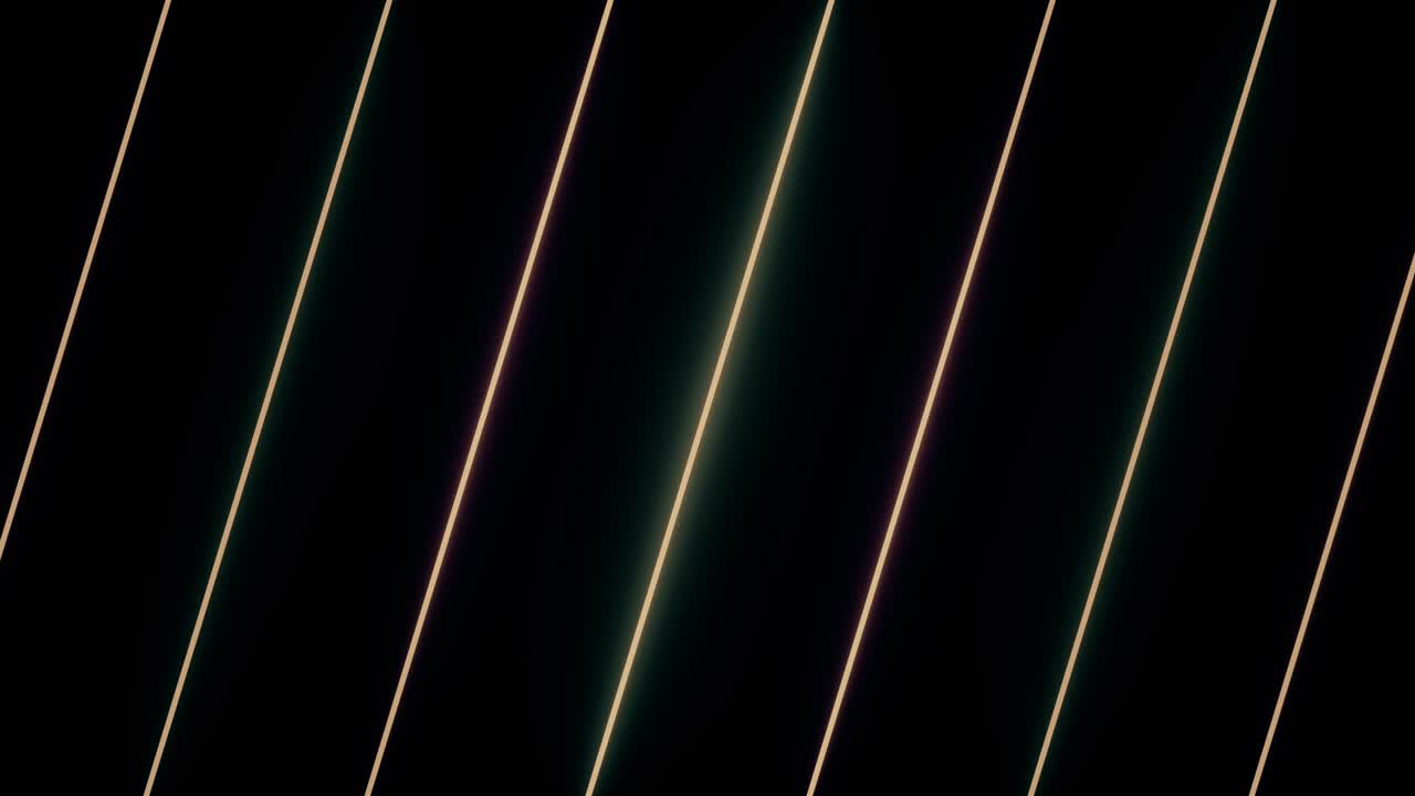 네온 레이저 광선으로 반이는 sf 기술 비디오 애니메이션 스 비디오, 배경, 추상, 단선, 네온 조명, 전체 색상 및 모양