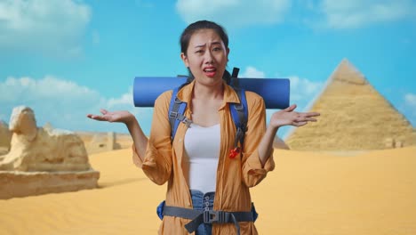 lost tourist in egypt