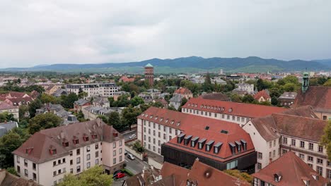 colmar  aerial drone footage