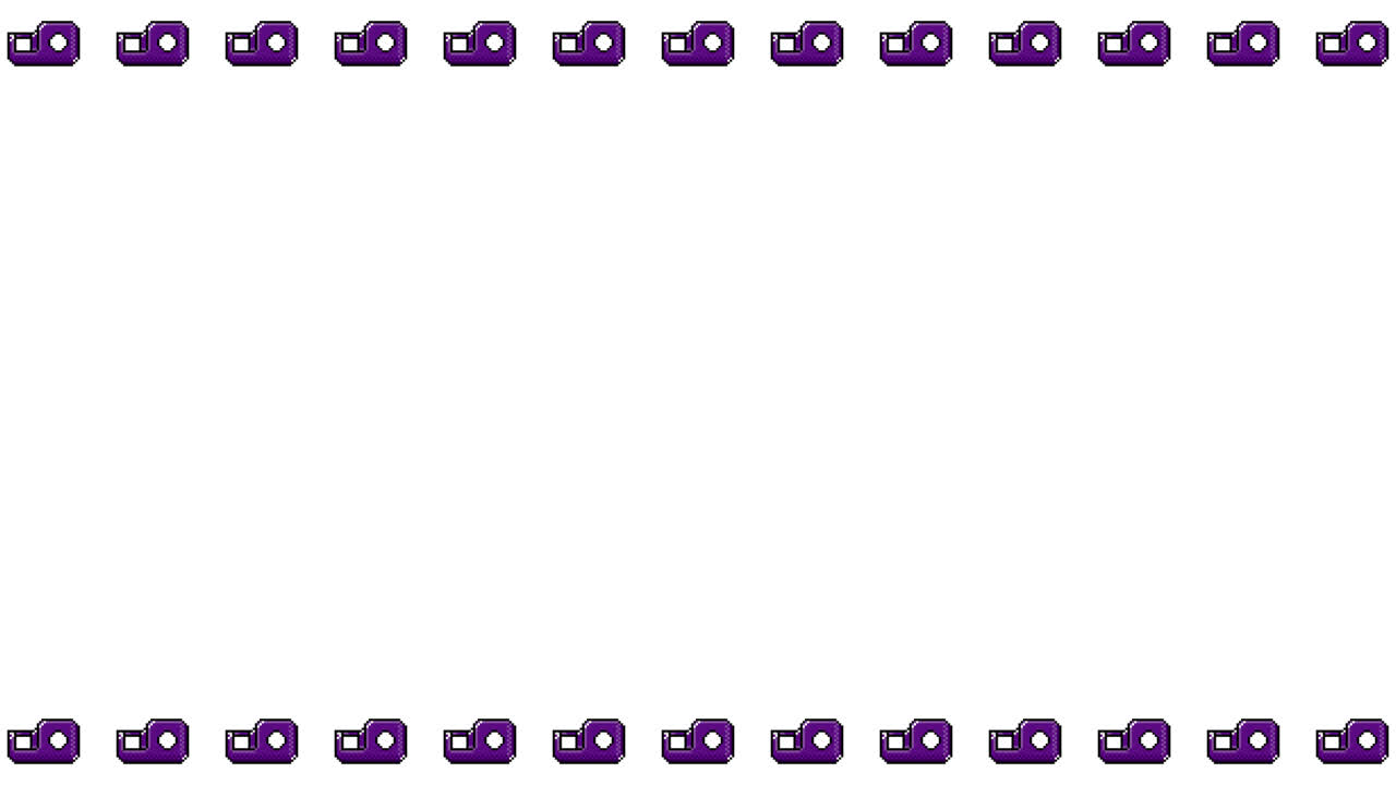 Pixel Art Cellophane Frame Animated Overlay 1080p Transparent 30 fps (7).mov